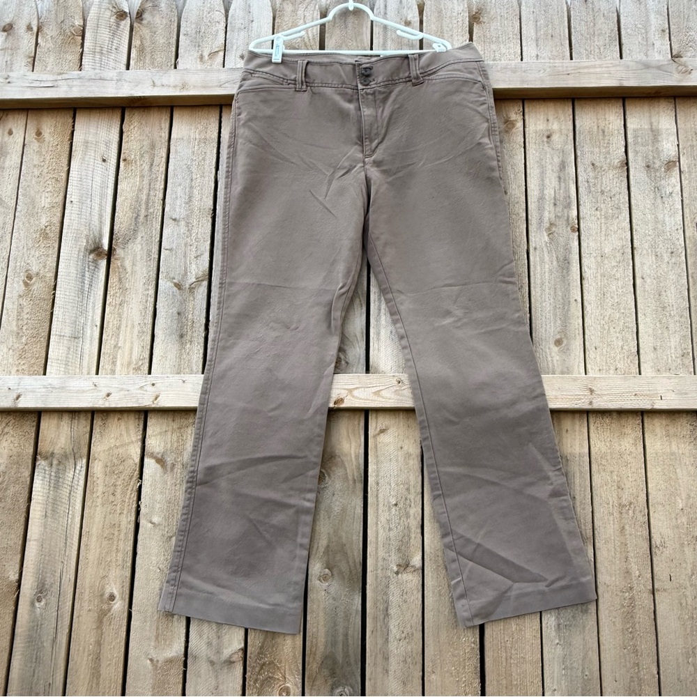 Eddie Bauer Women’s‎ Tan Chinos Size 16 Tall Pockets Vashon Fit